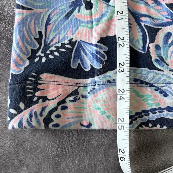 Lilly Pulitzer Skipper Popover High Tide Holy Flockamolie Women's Size Large - Picture 7 of 7